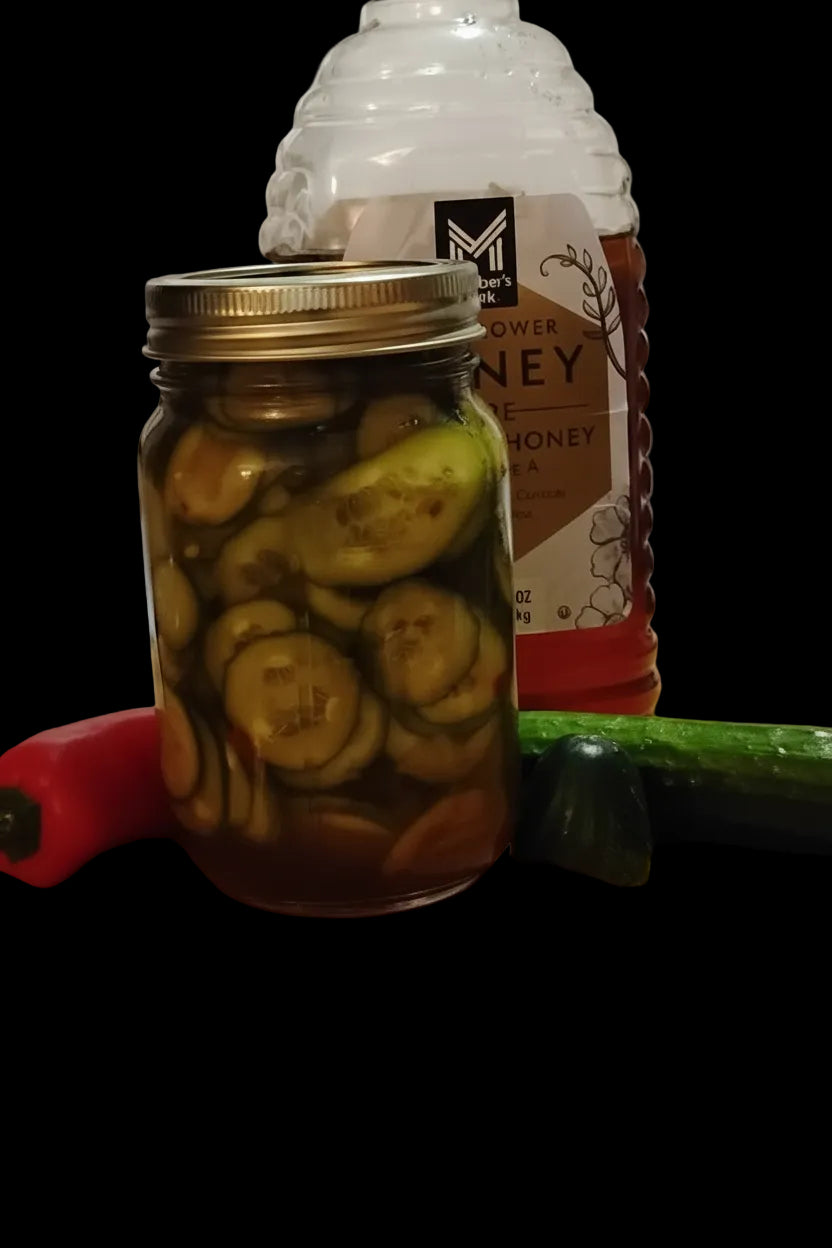 Perc's Hot Honey Pickles